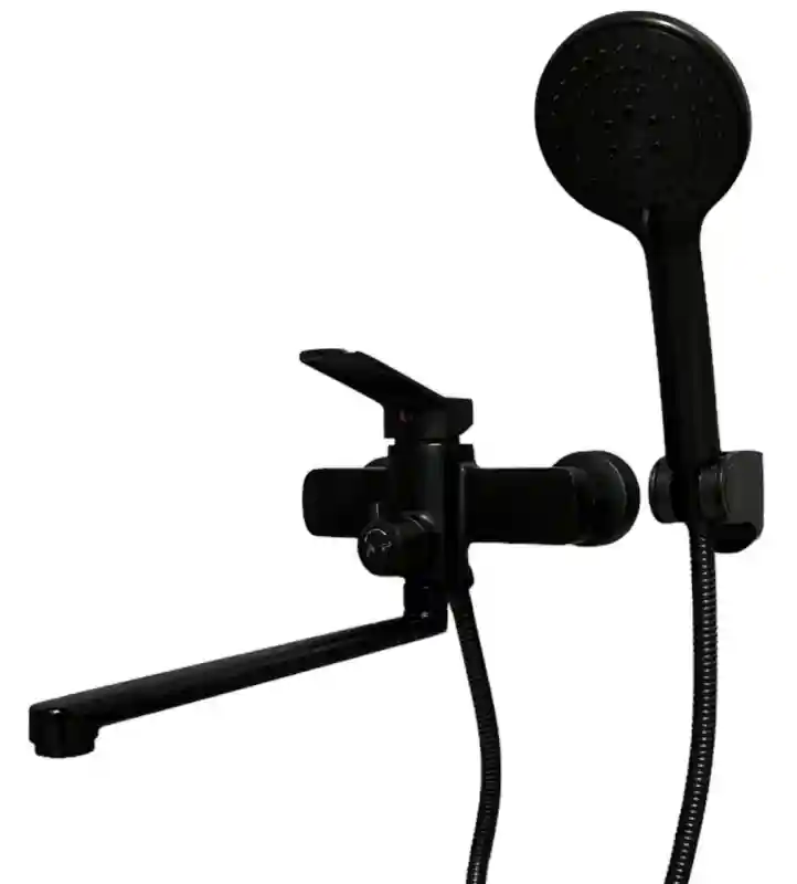 TEMMAX смеситель для ванны TM-334-2 (черный)