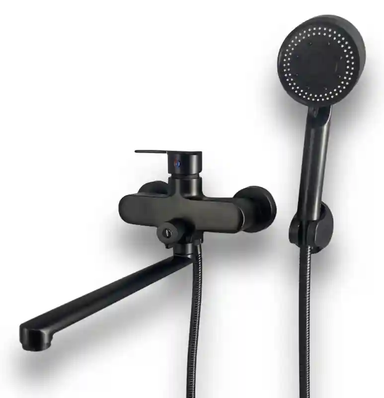 TEMMAX смеситель для ванны TM-105-1 (черный)