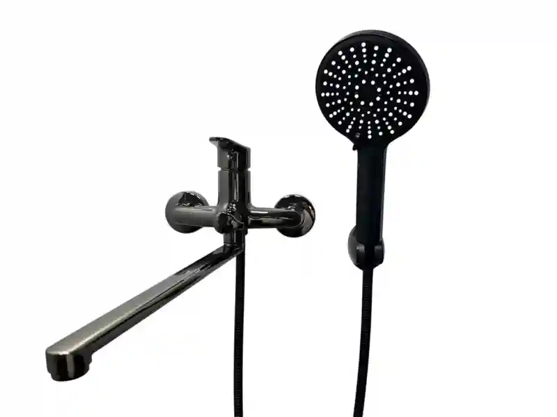 TEMMAX смеситель для ванны TM-101-5 (черный хром)