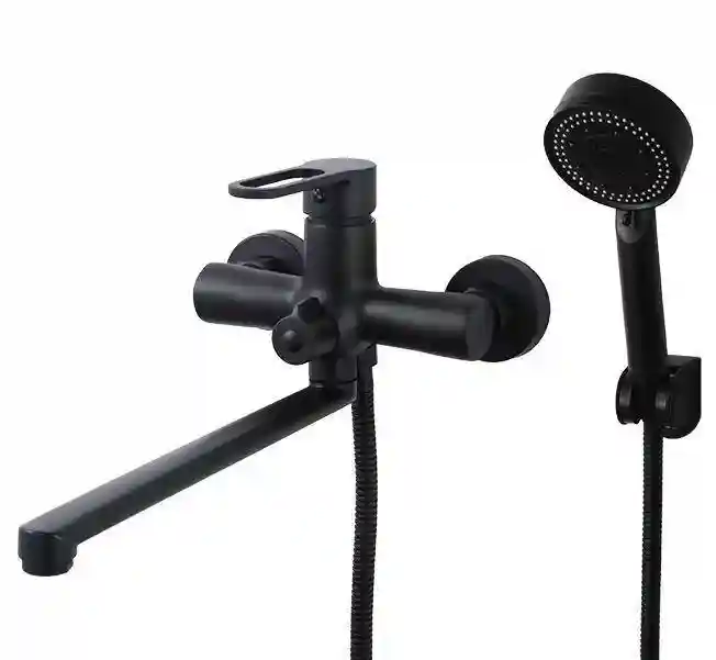 TEMMAX смеситель для ванны TM-112-2 (черный)