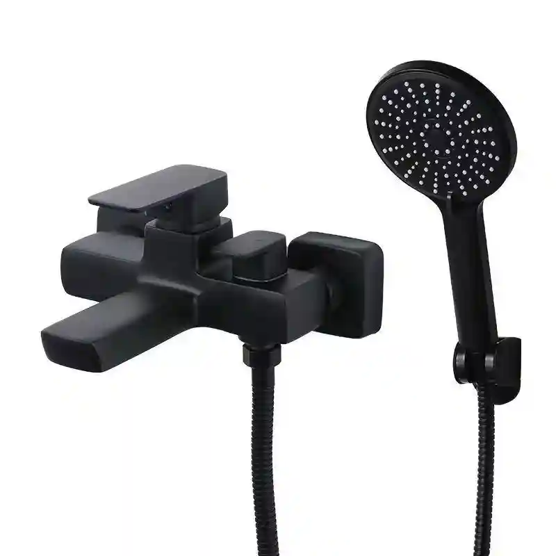 TEMMAX смеситель для ванны TM-224-2 (черный)