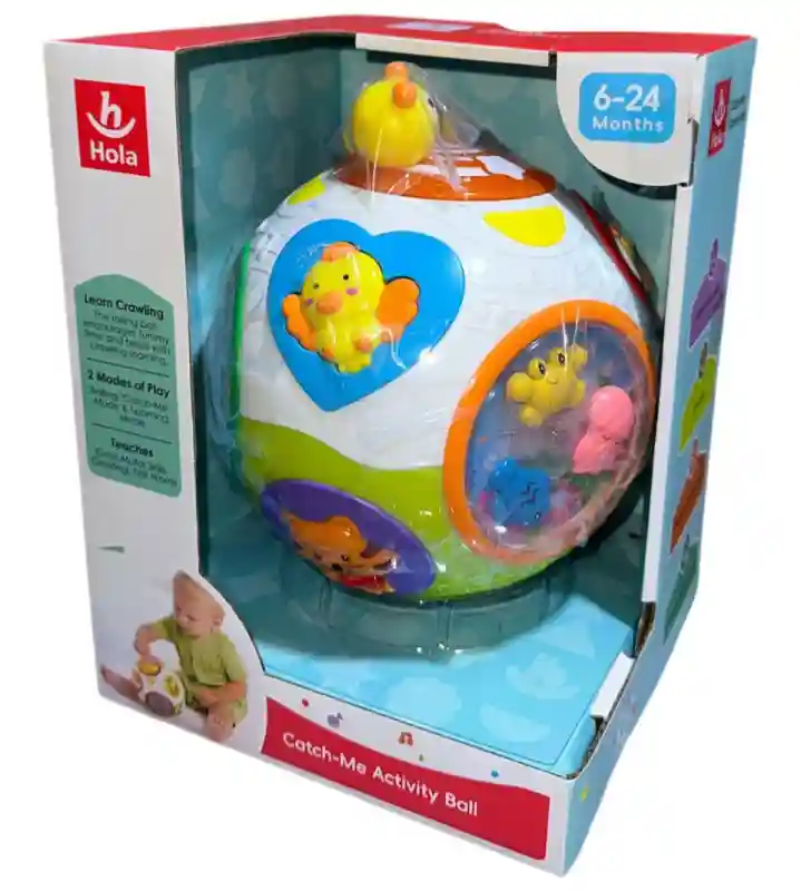 Интерактивный развивающий шар Hola «Catch-Me Activity Ball»