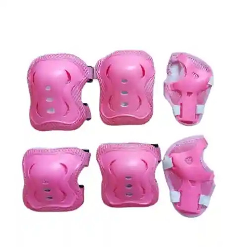 Комплект защиты для катания Розовый