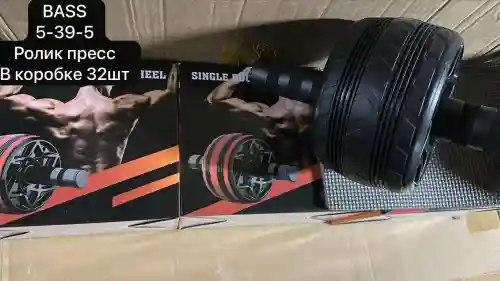 Ролик для пресса с широкими колёсами — усиленный тренажёр для пресса