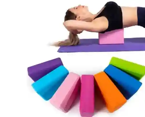 Блок для йоги Ойга кирпич — мягкий гимнастический блок