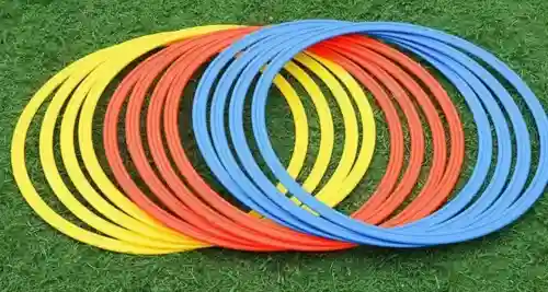 Кольцо спортивное 30 см — пластиковое кольцо для игр и гимнастики