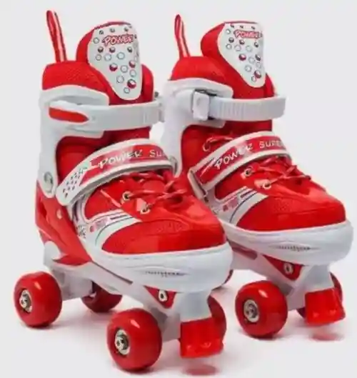 Роликовые коньки квады М гелевые колеса