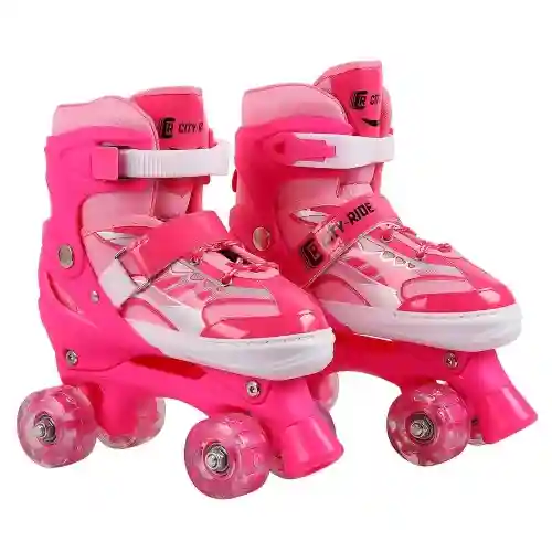 Роликовые коньки квады S гелевые колеса