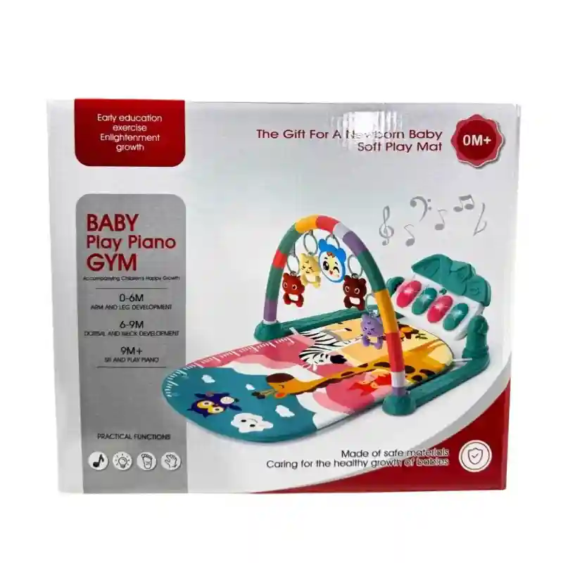 Музыкальный развивающий игровой коврик для малышей 23239