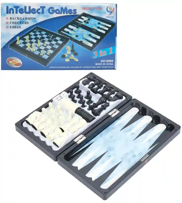 Шахматы 3 в 1 23276