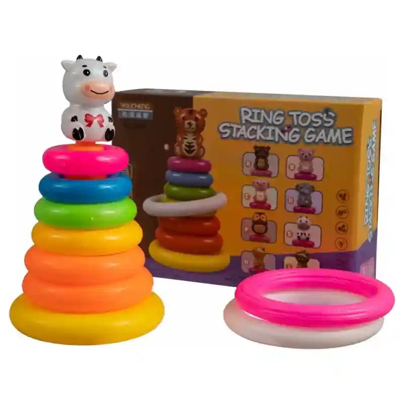 Развивающий набор пирамидка кольце брос 23429