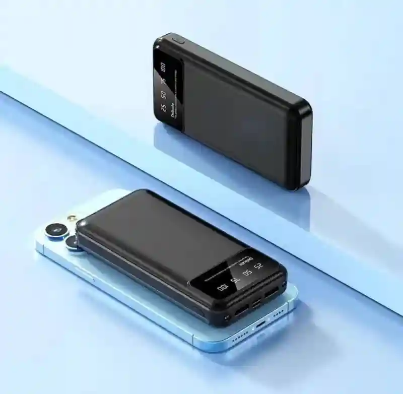 Портативный аккумулятор SAFFi SP-015 20000mAh LED-дисплей Черный