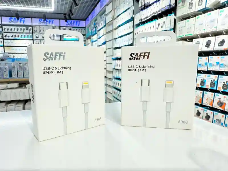 Кабель SAFFi A98 Lightning 1м 25169