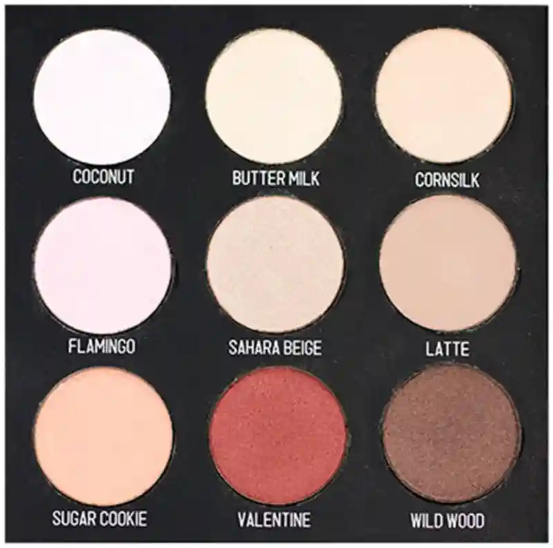 Палетка теней VIKTORIYA STANEVICH ES‑C Cosmopolitan, 10 оттенков 27901