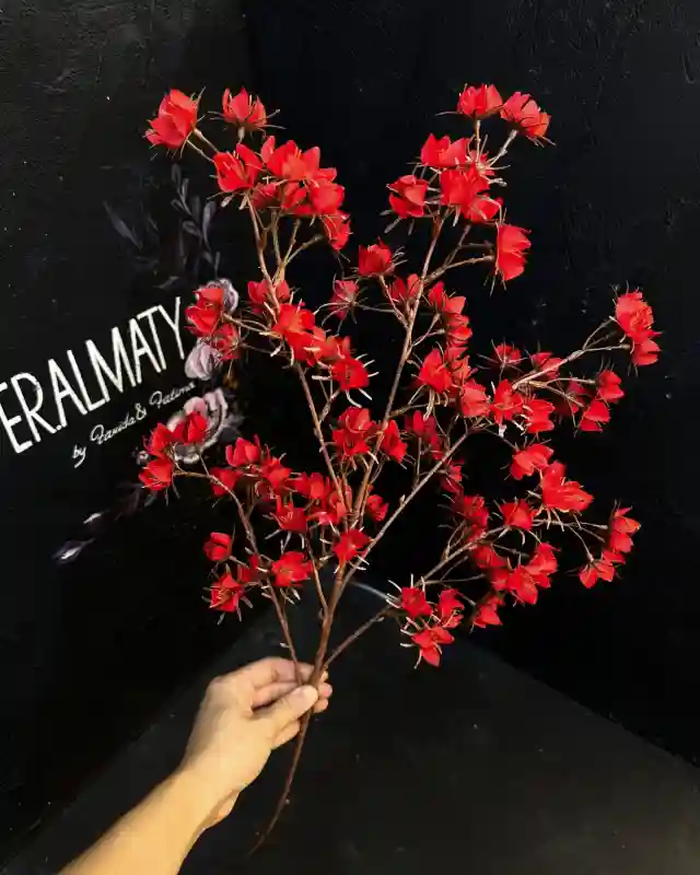 Искусственные цветы Клюква