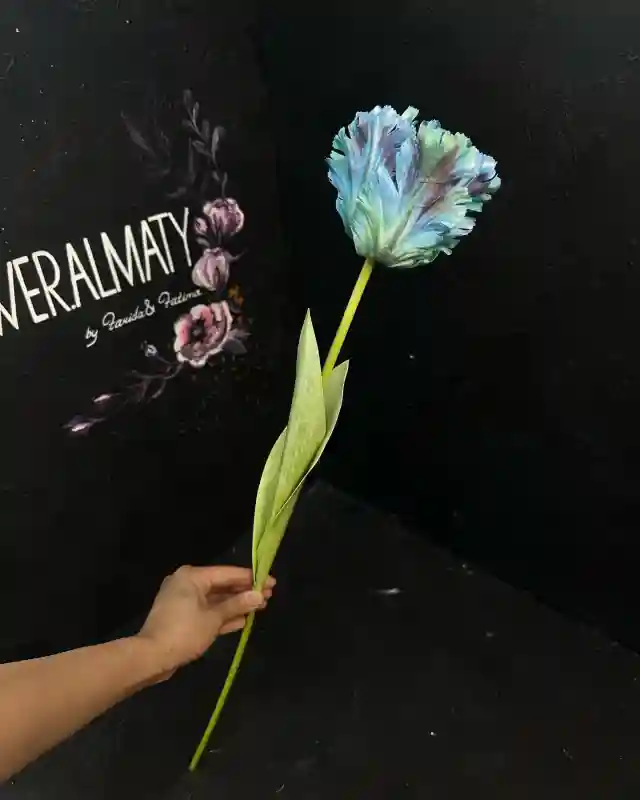 Искусственные цветы Тюльпан кудрявый