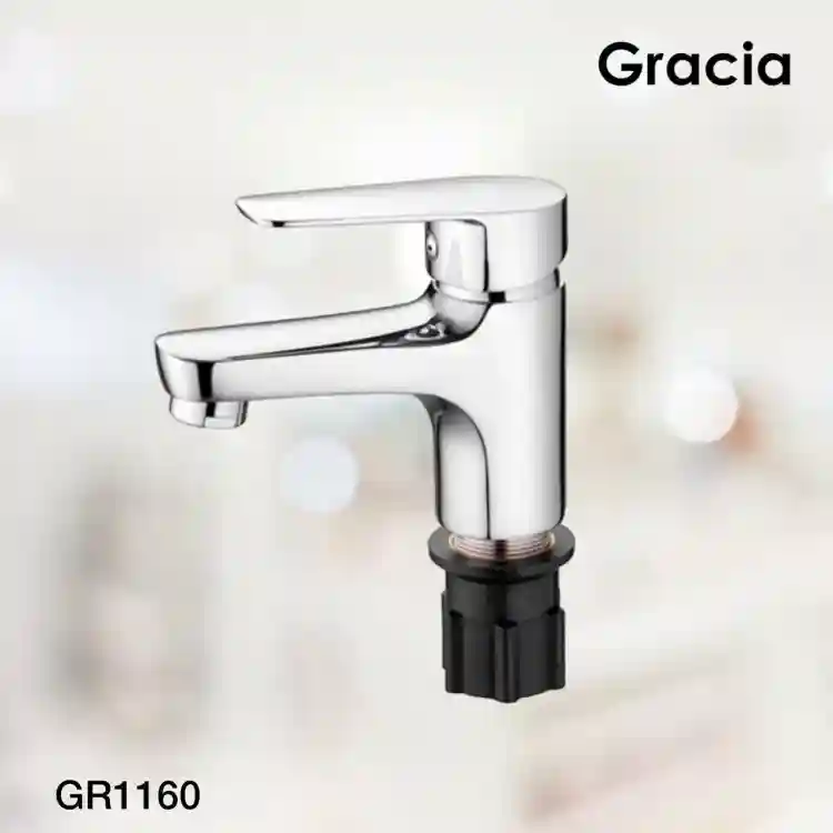 Смеситель для раковины Gracia GR1160 однорычажный, хром
