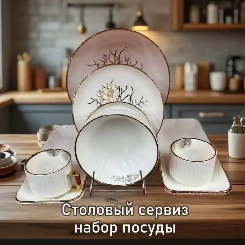 Столовый сервиз (набор посуды)