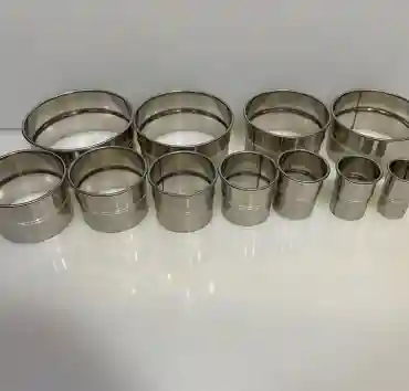 Форма для салата Stainless Steel нержавеющая сталь 12 шт