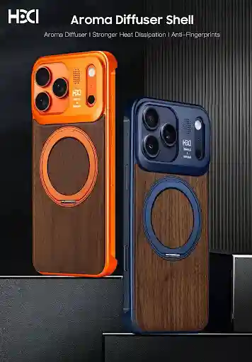 Чехол HDD HBC-423 Металл+Дерево для iPhone