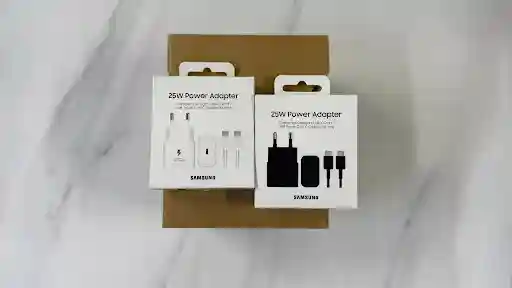 Сетевое зарядное устройство 2-в-1 Samsung 25W Original (Black/White)