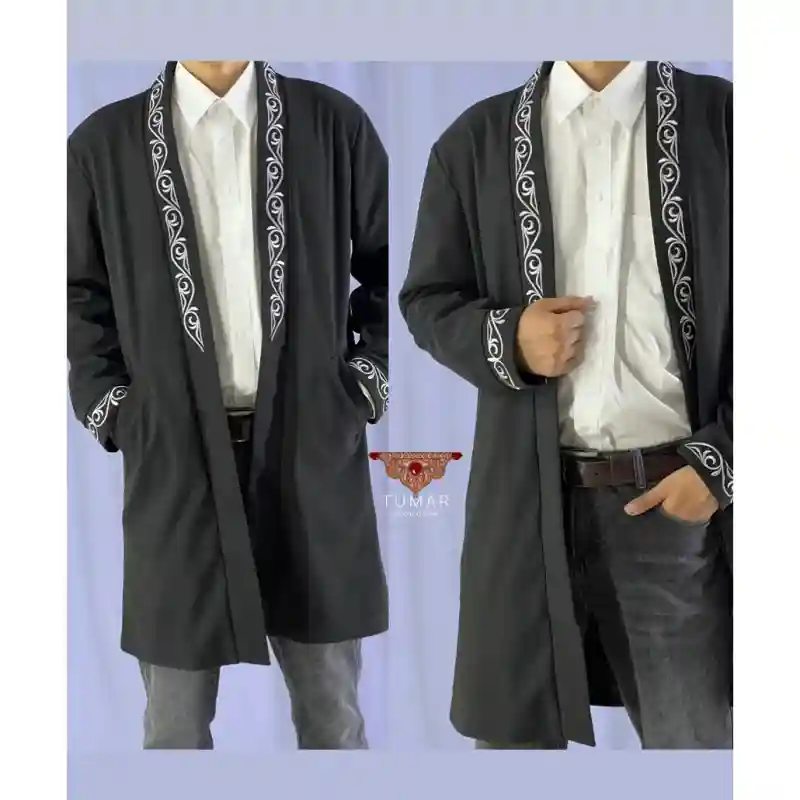 Шапан черно-серый размер 54 (мужской) 