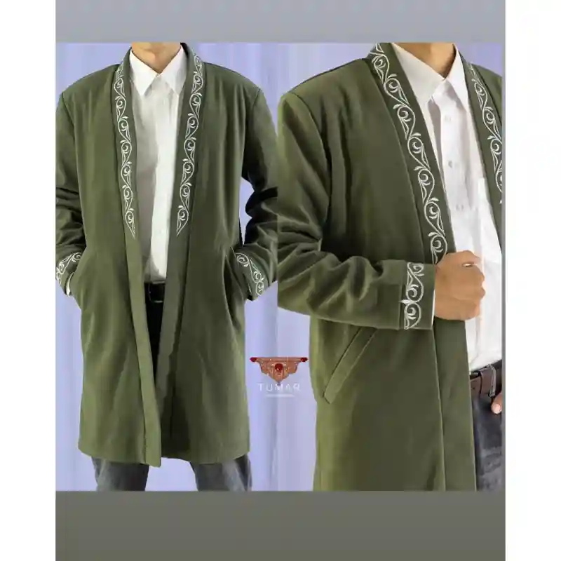 Шапан зеленый размер 48 (мужской) 