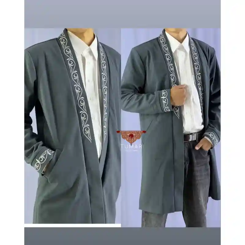 Шапан темно-серый размер 48 (мужской) 