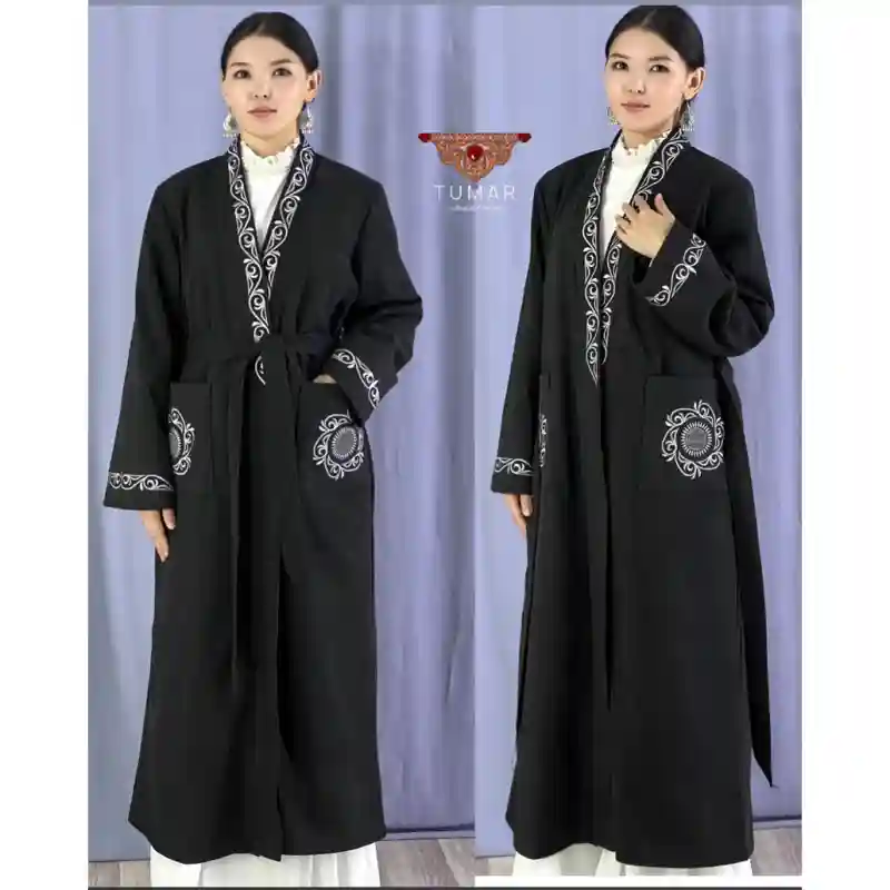 Шапан черный размер 46 (женский)