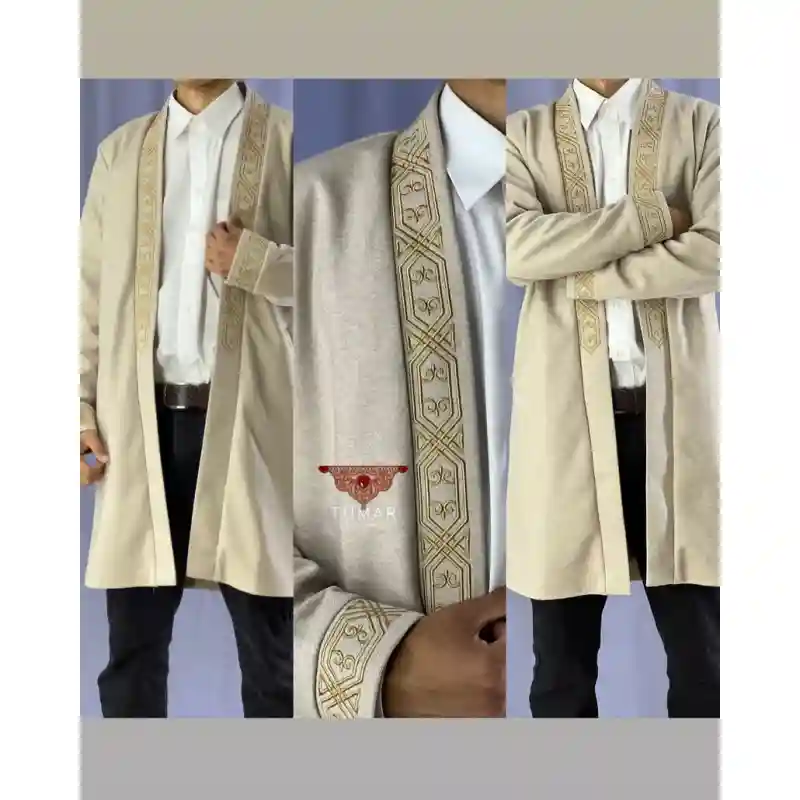 Шапан бежевый размер 48 (мужской)