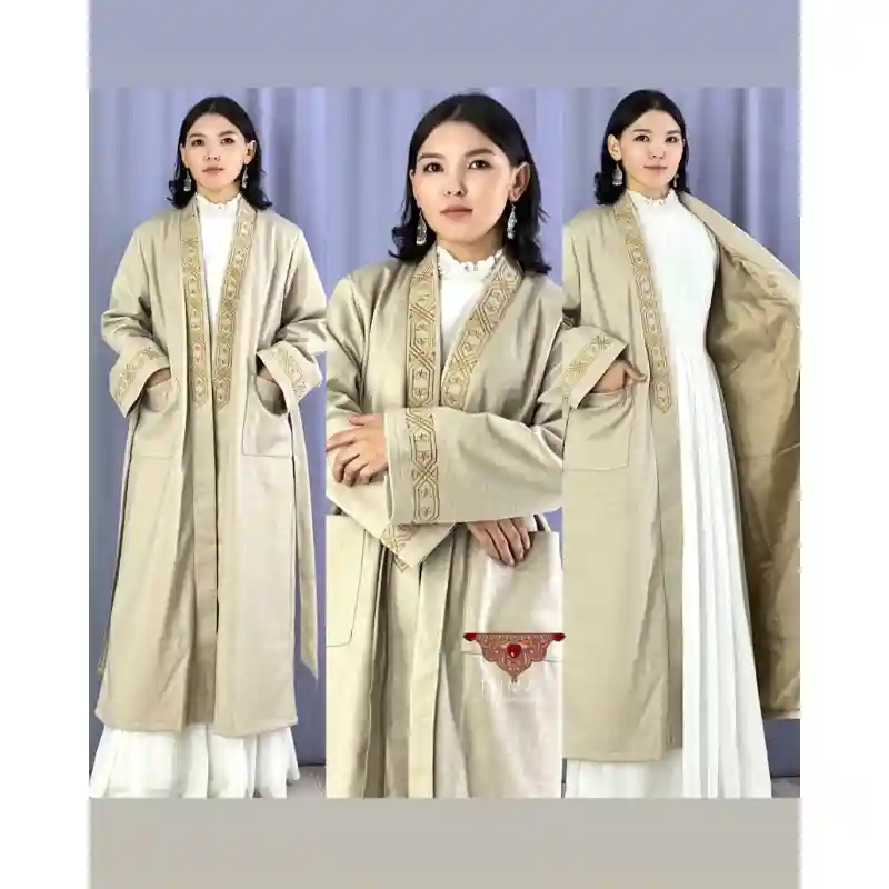 Шапан бежевый размер 50 (женский)