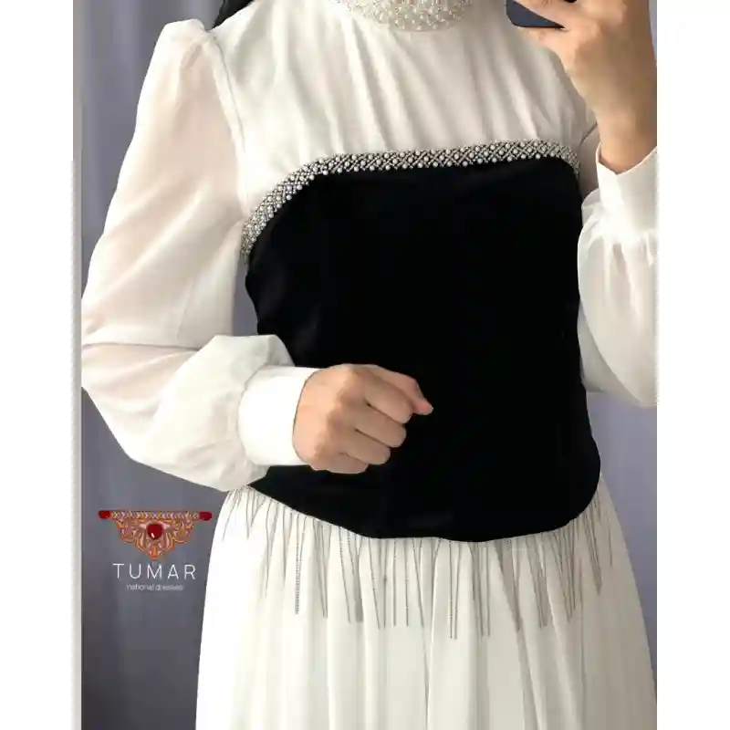 Корсет черный размер 44