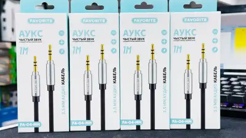 Кабель AUX 3.5 мм FA-04-MM