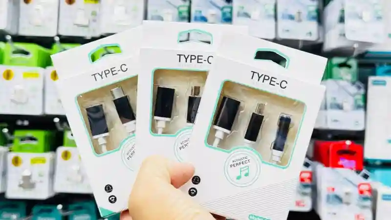 Переходник 2-в-1 Type-C + 3.5 мм GL067