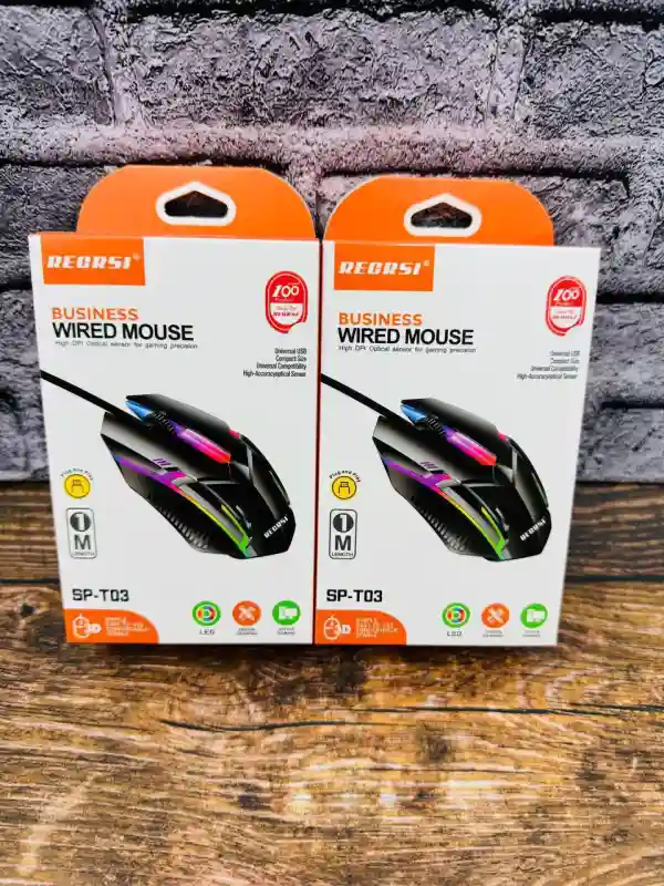 Мышь компьютерная с подсветкой RECRSI (модель Т03)