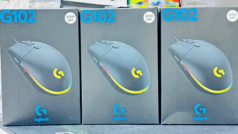 Мышь компьютерная проводная с подсветкой (модель G102)