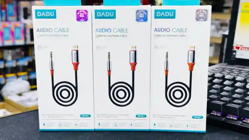 AUX Lightning кабель DADU (модель DH-061)