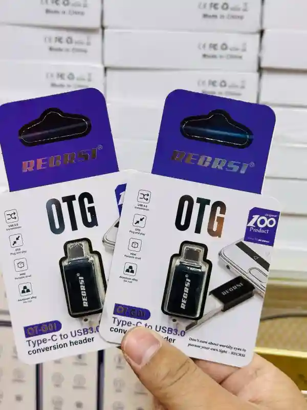 Переходник OTG USB – Type-C (модель OTG-01)