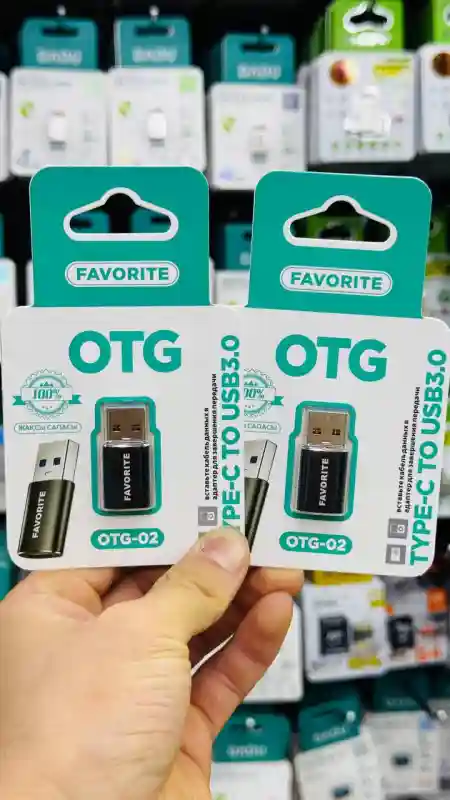 Переходник OTG Type-C – USB (модель OTG-02)