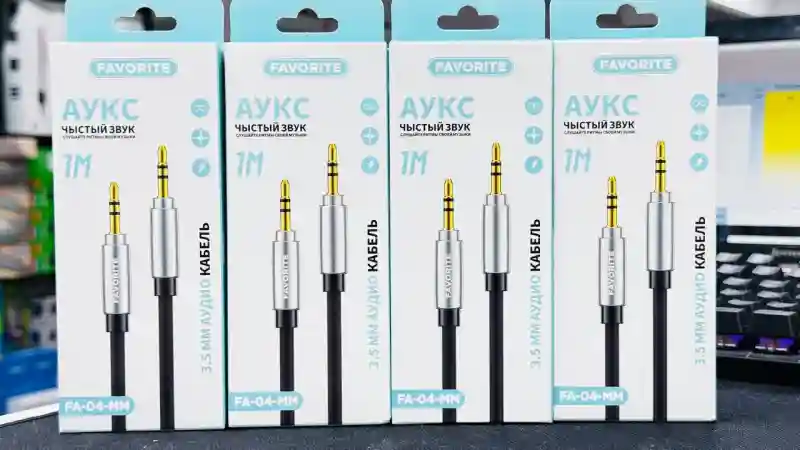 AUX кабель 3.5 мм (модель FA-04-MM)