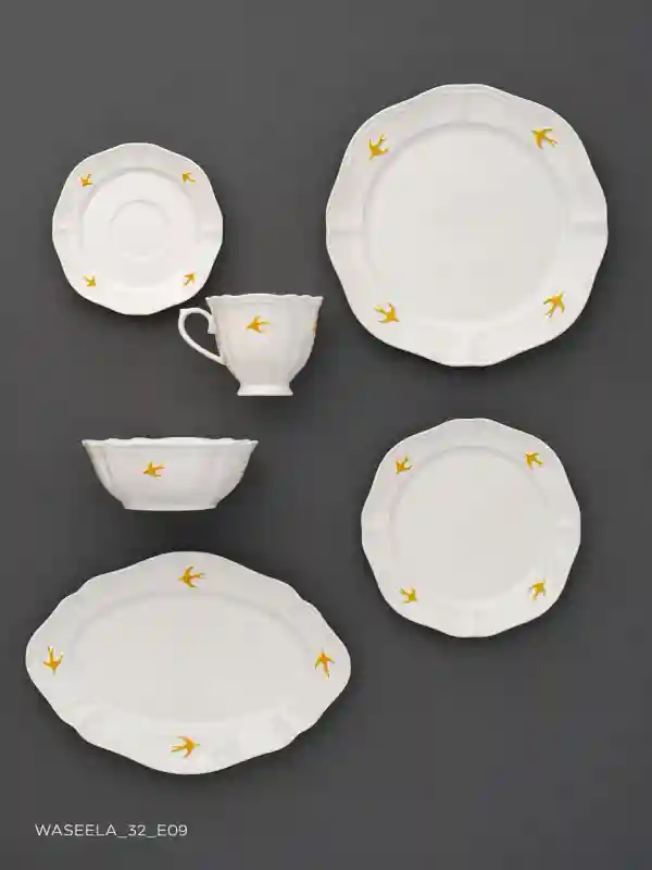 Столовый сервиз Waseela на 6 персон, 32 предмета (фарфор)