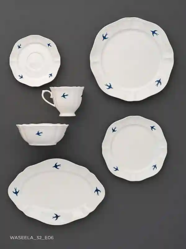 Столовый сервиз Waseela на 6 персон, 32 предмета (фарфор)