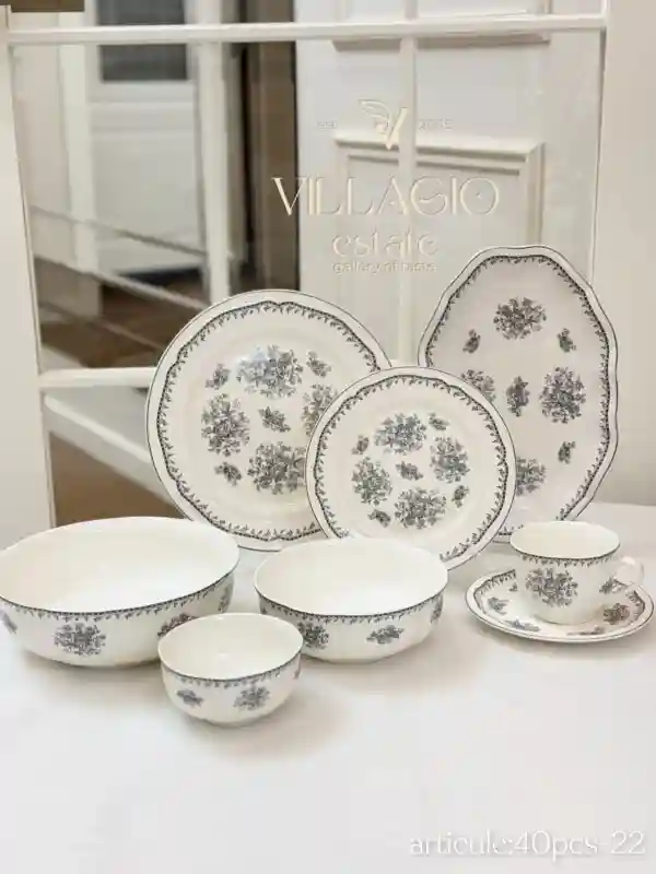 Столовый сервиз Villagio на 6 персон, 43 предметов (фарфор)