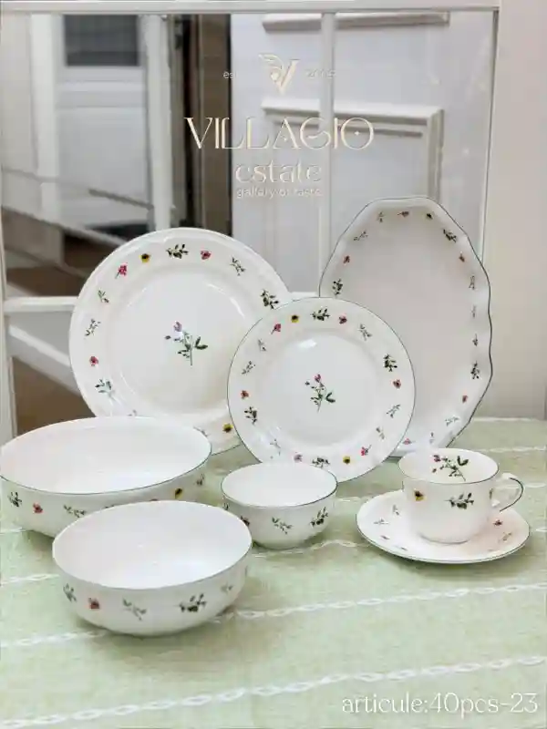Столовый сервиз Villagio на 6 персон, 48 предметов (фарфор)