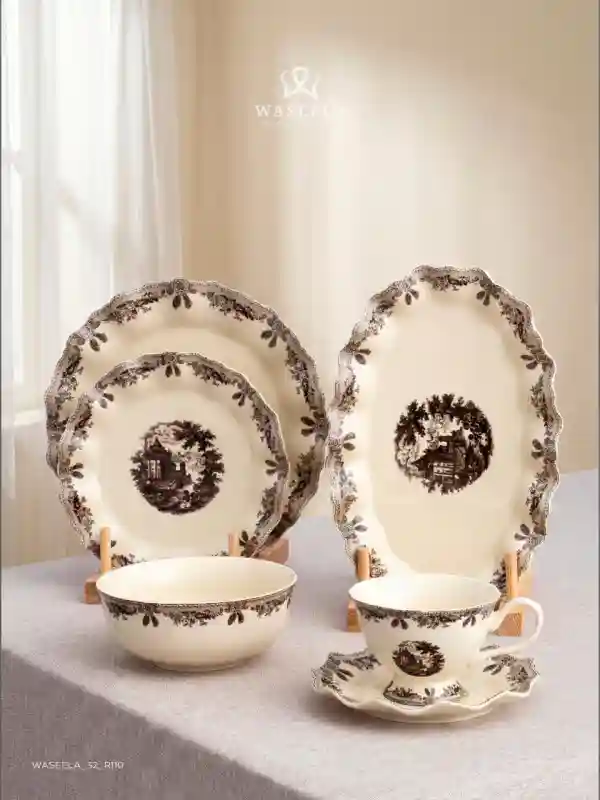 Столовый сервиз Waseela на 6 персон, 34 предмета (фарфор)