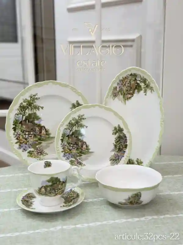 Столовый сервиз Villagio на 6 персон, 32 предмета (фарфор)