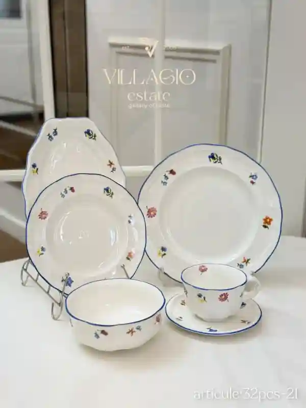 Столовый сервиз Villagio на 6 персон, 40 предмета (фарфор)