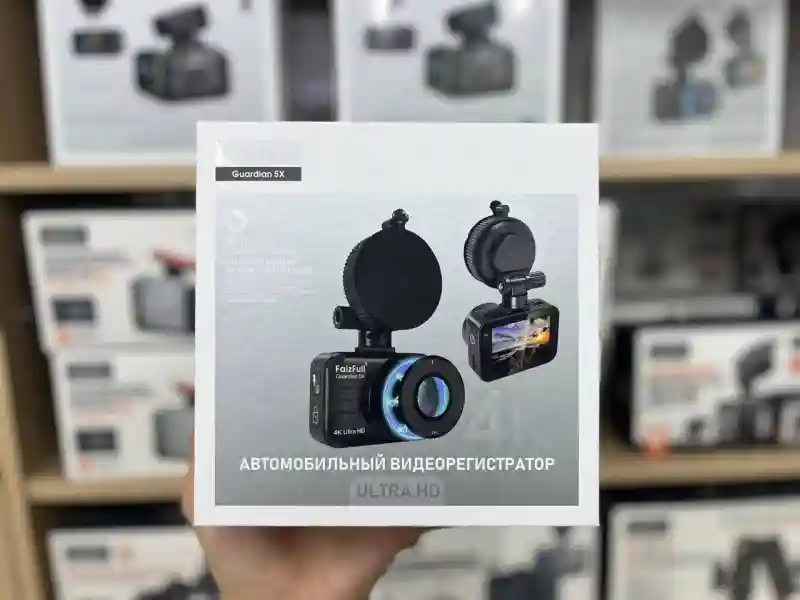 Автомобильный видеорегистратор FaizFull Guardian 5X Ultra HD 4K с Wi-Fi