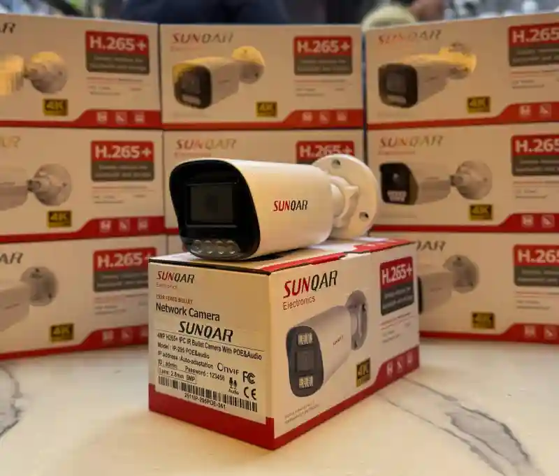 IP-камера видеонаблюдения SUNQAR IP-295 (4MP, PoE, Audio)