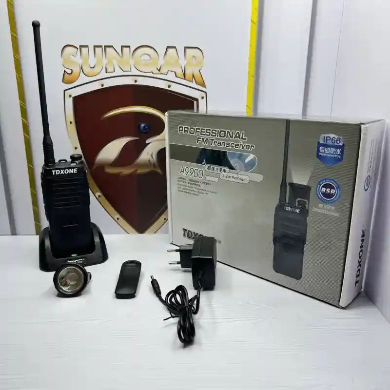 Рация TDXONE A9900 (с мощным фонариком, IP66)